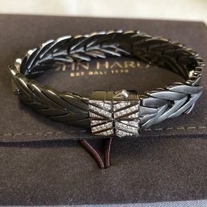 John Hardy 925 Classic Chain Diamond Bracelet 11mm